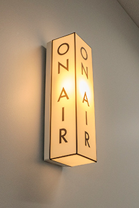 21階「ON AIR」ランプ