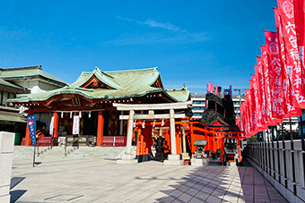 天空橋駅「穴守稲荷神社」