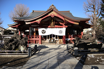 南千住駅「素盞雄神社」