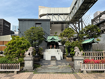 松屋銀座　龍光不動尊