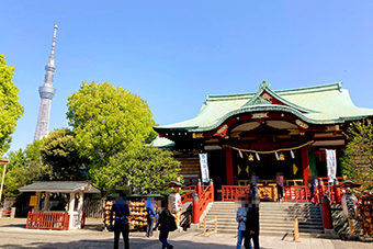 亀戸駅「亀戸天神社」
