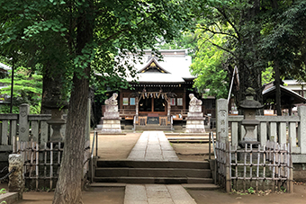 都立大学駅「八雲氷川神社」