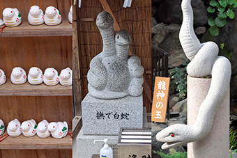 中延駅「蛇窪神社」
