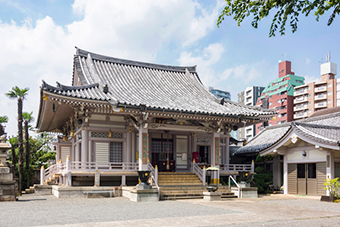 初台駅「荘厳寺(幡ヶ谷不動尊)と不動通り商店街」