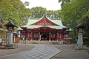 宮の坂駅②「世田谷八幡宮」