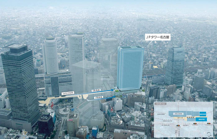 名古屋駅前で開発中の『JPタワー名古屋』