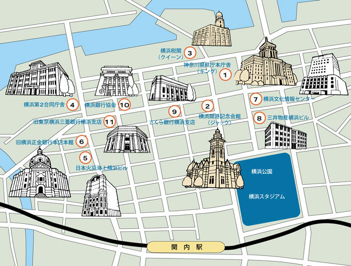 横浜市関内の歴史的建造物群 都市の記憶 歴史を継承する建物 特集記事 オフィス物件数最大級の三幸エステート