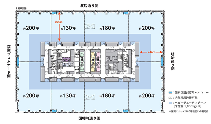 基準階平面図