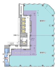 平面図　6-10階