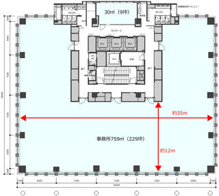 基準階平面図