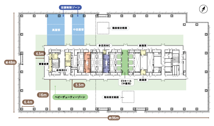 フロア平面図